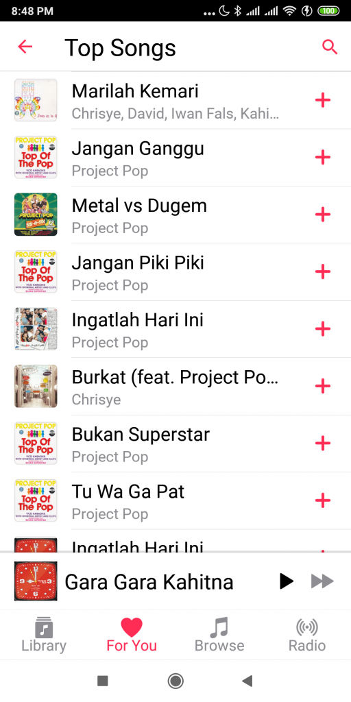 Lagu-lagu Project Pop – Amazing Grace