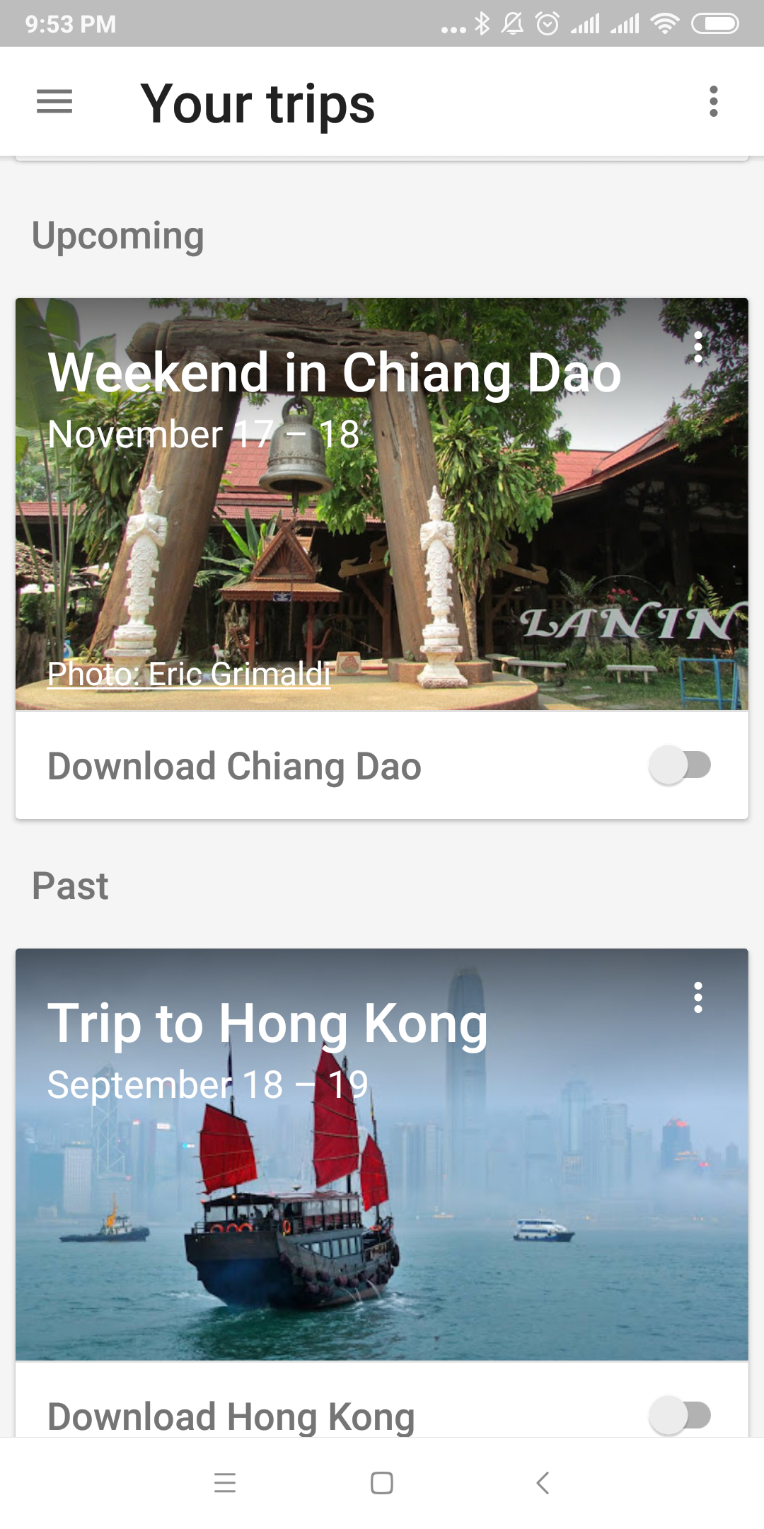 Tadinya saya sudah hampir lupa dengan aplikasi Google Trip ini tapi karena ada rencana mau jalan jalan dengan teman teman di sini ke Chiang Dao yang