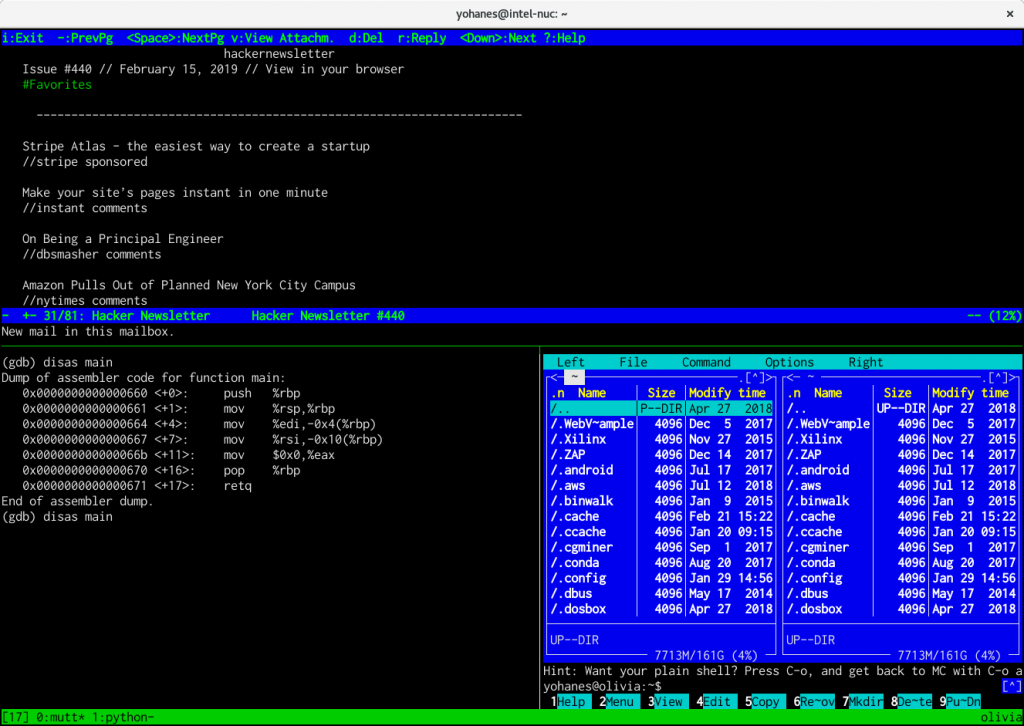 Terminal Multiplexer – Amazing Grace