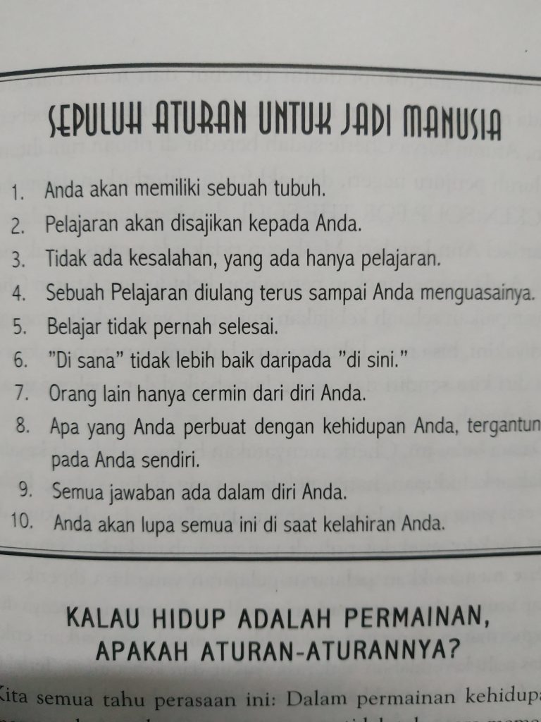 Buku: Bila Hidup Sebuah Permainan, Inilah Aturannya – Amazing Grace